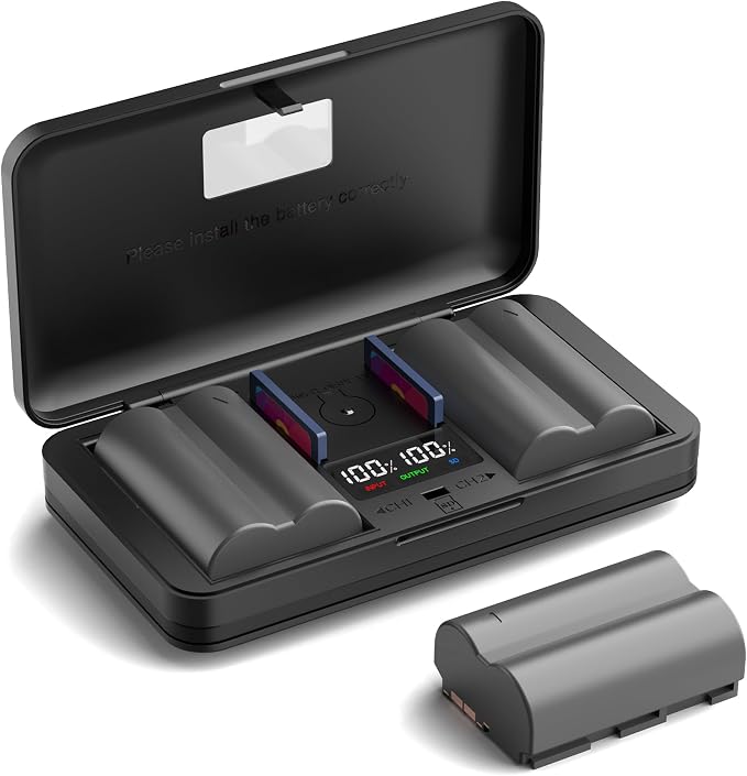 BP511 Camera Battery Multifunctional Charger Set Compatible
