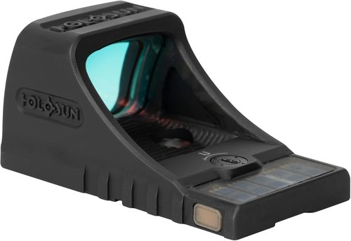 Holosun SCS MOS Green Multi-Reticle Reflex Pistol Sight - Parallax-Free 2 MOA Dot & 32 MOA Circle for Glock Full-Size Handguns