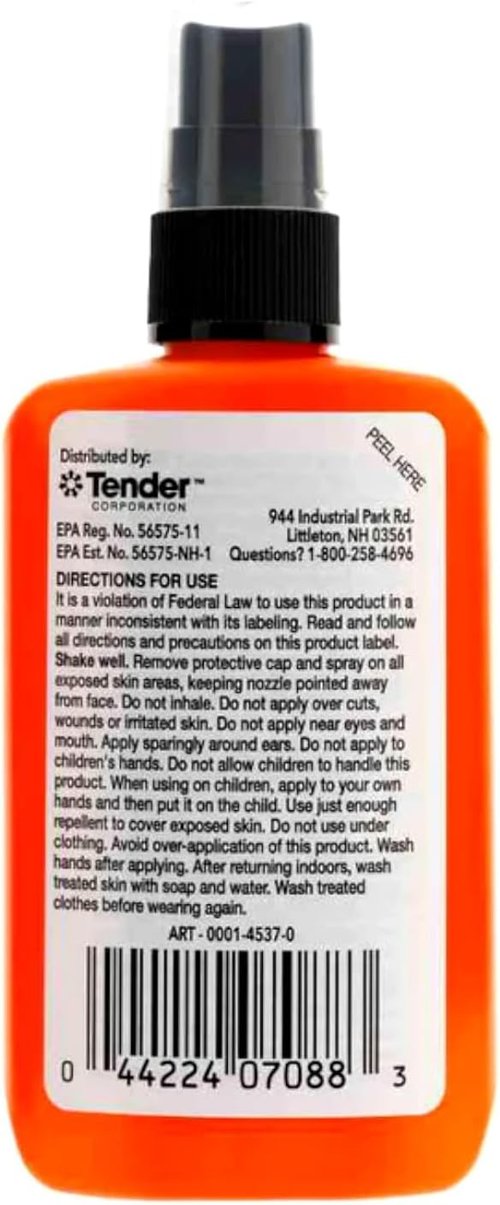 Ben's 30% DEET Mosquito & Tick Repellent - Effective 3.4 Ounce Pump Spray