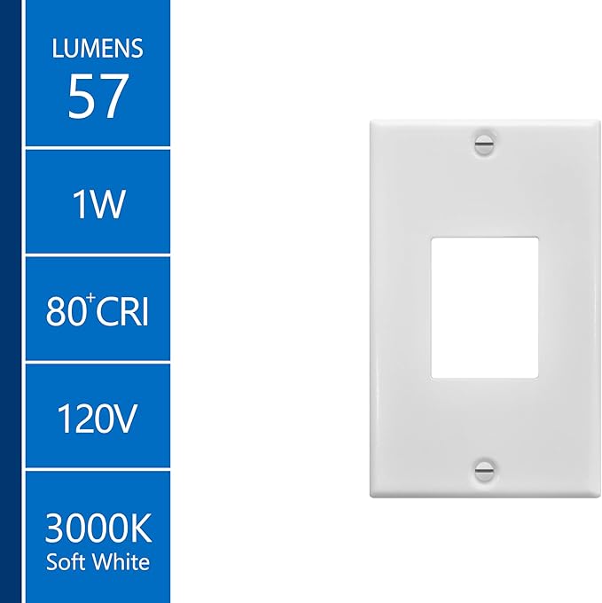 NICOR Lighting STP2 Frosted White LED Step Light (STP2F120WH)