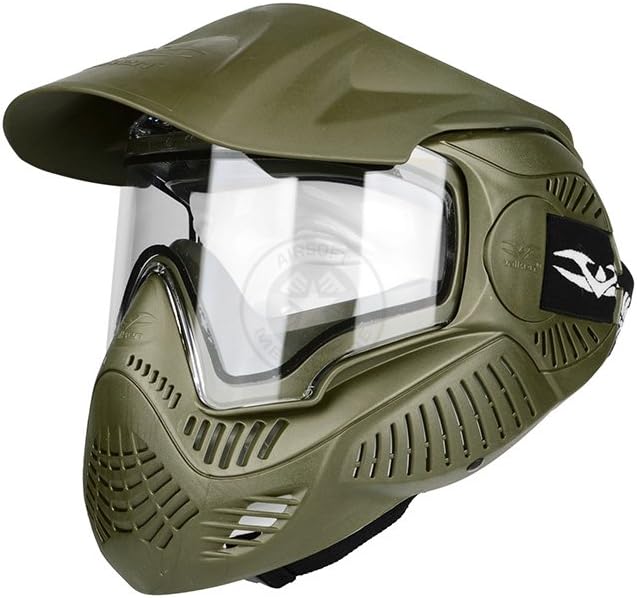 Valken Paintball MI-7 Goggle - Dual Pane Thermal Lens for Enhanced Visibility & Comfort