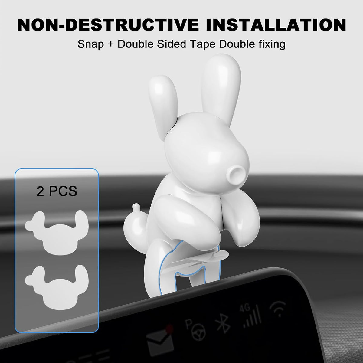 for Tesla Model Y 2026 Dog Mode Mini Screen Decoration Ornament