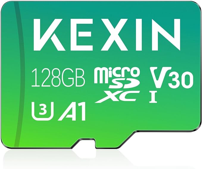 KEXIN 128GB Micro SD Card with Adapter