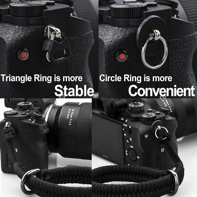 AQAREA Camera Wrist Strap for DSLR Mirrorless Camera, Quick Release Camera Hand
