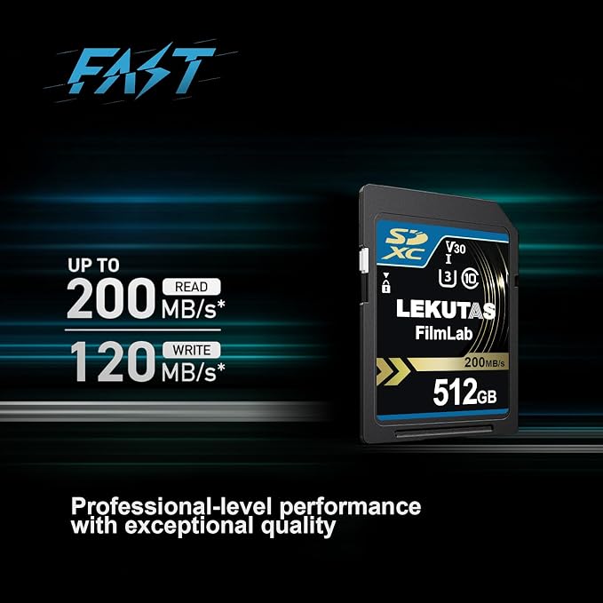 512GB SDXC UHS-I Memory Card