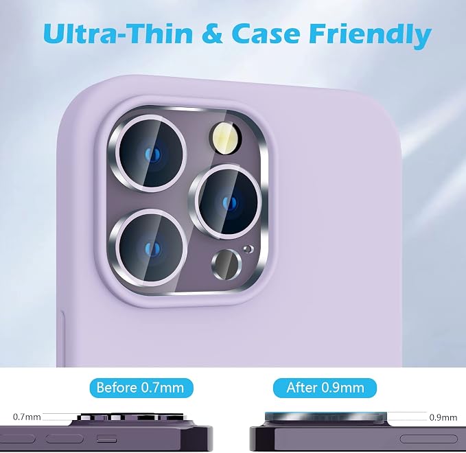 imluckies [3 Pack Camera Lens Protector
