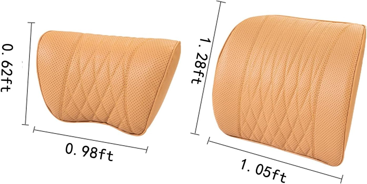 Dragon Art Suitable for Lexus headrests, Lumbar Support, RX Memory Cotton Seats, Neck Support, NX headrests, ES headrests, GS car Interior Accessories