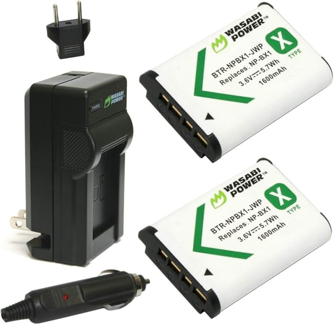 Wasabi Power NP-BX1 Battery and Charger