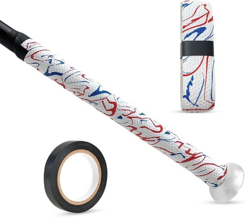 Great-Tacky 1.8mm Bat Grip | Non-Slip Dotted Baseball Bat Tape - 43'' for Baseball & Softball