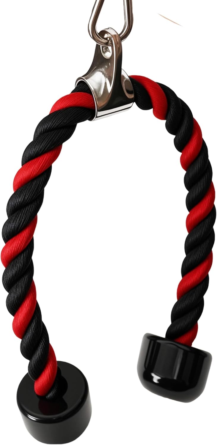Skiennix Heavy Tricep Rope - Durable Nylon Attachment for LAT Pulldown | Home Gym Fitness Accessory