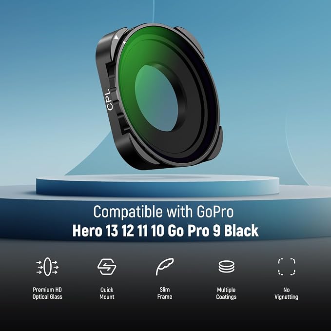 NEEWER Rotating CPL Filter for Hero 13