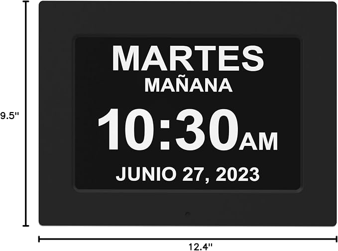 American Lifetime 【New 2025】 Dementia Clock Large Clock