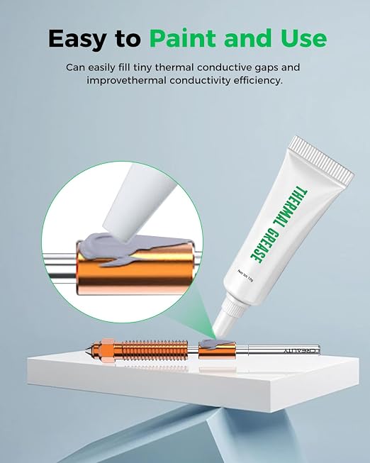 Creality 3D Printer Thermal Grease, 350°C High-Temperature Resistant Paste