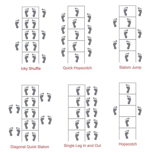 Agility Ladder Speed Training Equipment/Speed Ladders for Football, Soccer & Other Sports - 20 Feet Length 12 Adjustable Rungs