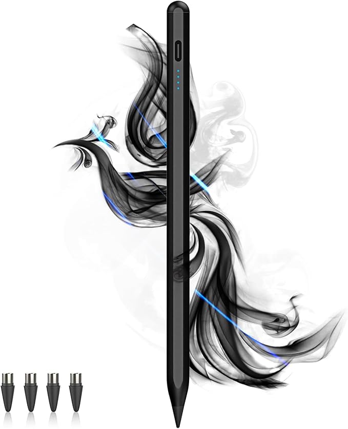 Stylus Pens for Touch Screens Power-Display Tablet Pen POM Tip Magnetic Digital