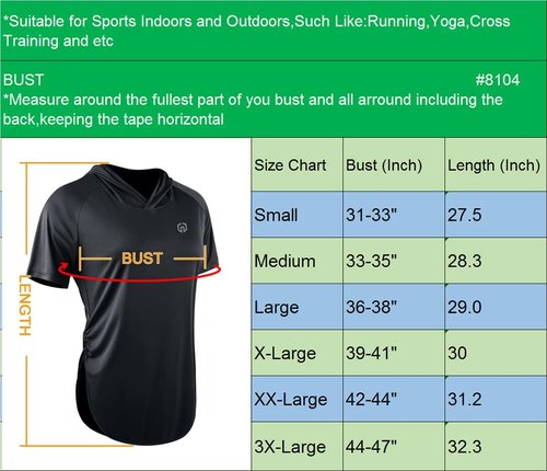 NELEUS Women's Hooded Athletic Running Shirts - 3 Pack for Ultimate Comfort & Performance