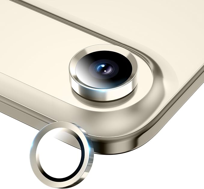 Camera Lens Protector for iPhone Air, Sapphire Glass Metal Individual Camera