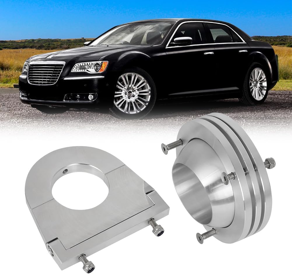 MOTOQUEEN Steering Column Mount Kit for GM Ford Mopar Flaming River Ididit