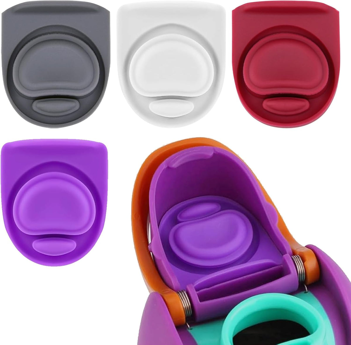 Owala | 4 Pcs Replacement Lid Rubber Seal Gasket - Compatible with FreeSip Water Bottles (16-40 oz)