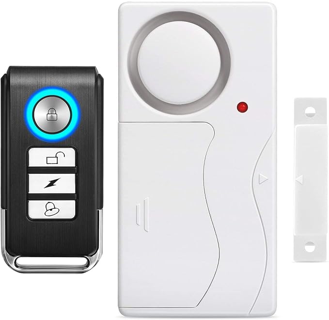 WSDCAM Door Alarm Wireless Anti-Theft Remote Control Door and Window Security