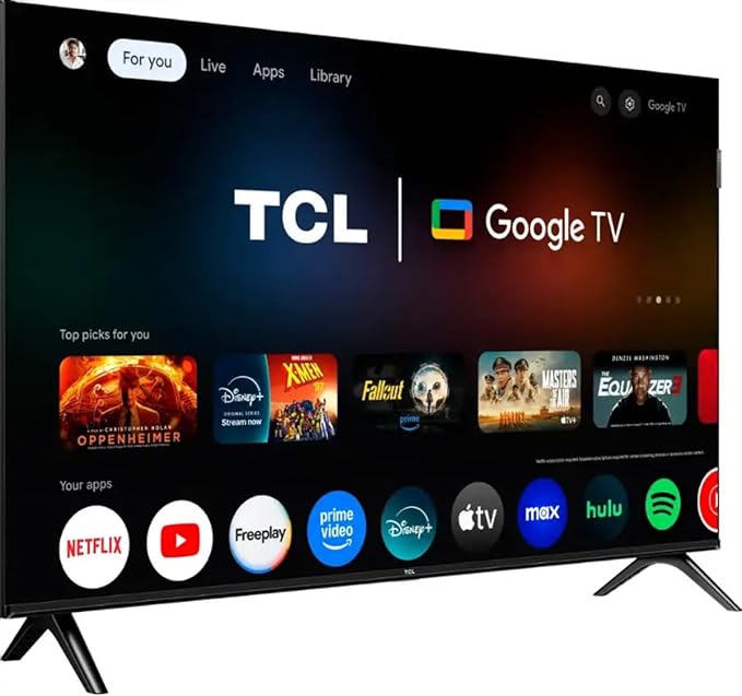 TCL 32-INCH Class Q3K Series (1080p) FHD QLED Smart Google TV (2024) (Renewed)