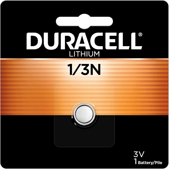 Duracell 1/3N 3V Lithium Battery, Lithium Coin Battery