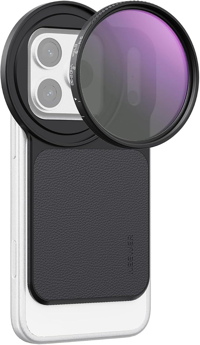 NEEWER 6.3" Magnetic Phone Lens Filter Mount Adapter Backplate Accessories