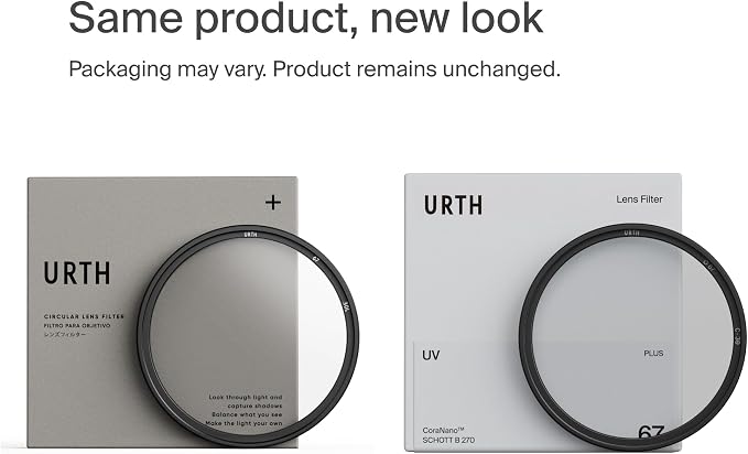 Urth 86mm UV Lens Filter — 30-Layer Nano-Coated, HD Optical Glass UV Camera