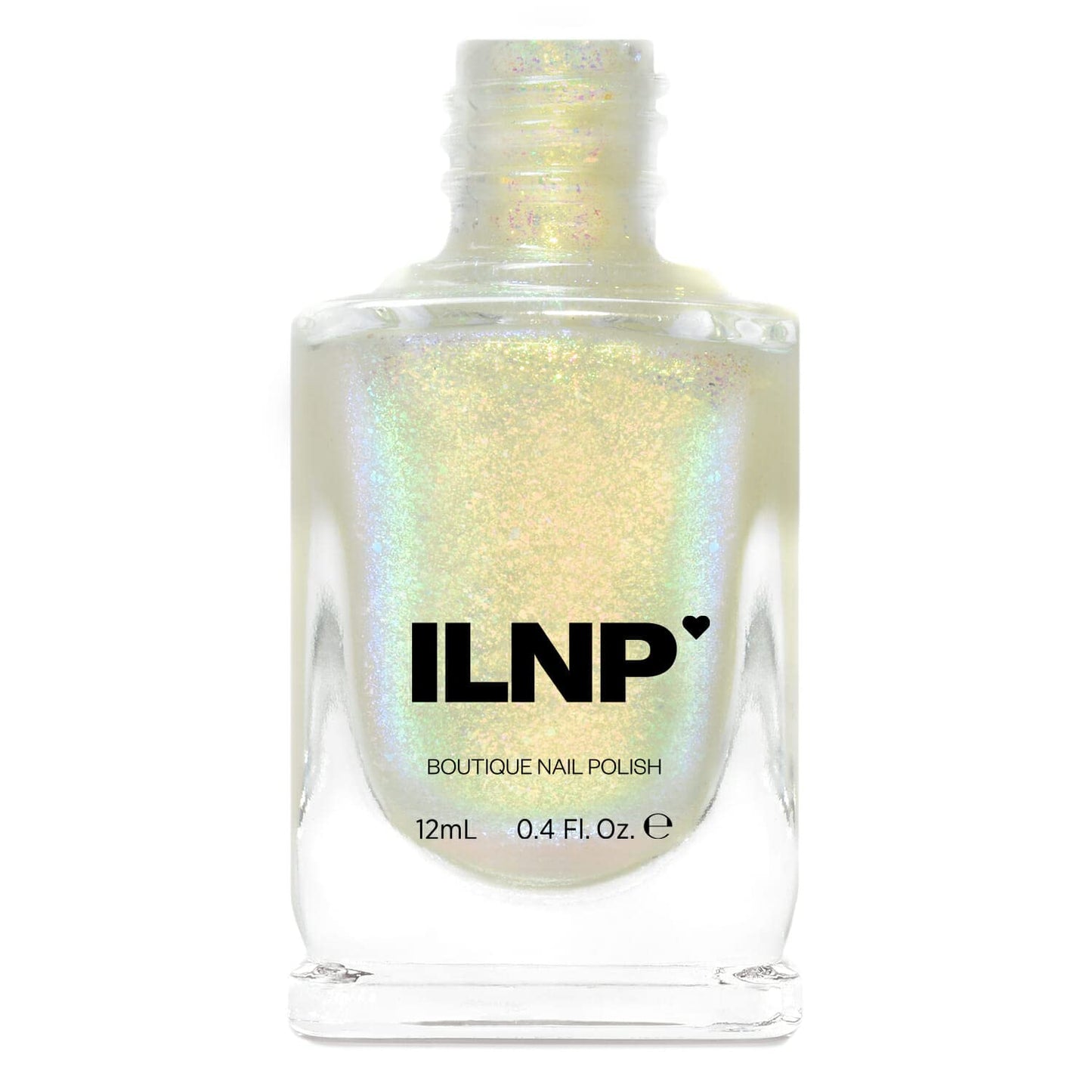 Ilnp Head Start - Gold, Yellow, Green, Blue Iridescent Topper Nail Polish