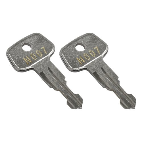 N007 Roof Rack Replacement Key, Series Frame Key, Replacement Keys for Thule Ski, Roof,Cargo Box, Carrier Racks and Crossbars [Code N007]