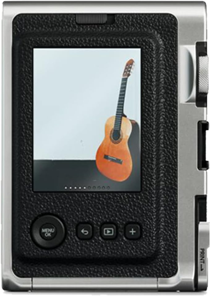 Fujifilm Instax Mini EVO Hybrid Black Instant Camera | Instax Mini Twin Pack