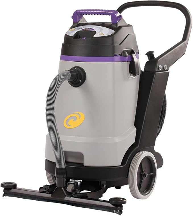 ProTeam Wet Dry Vacuums, ProGuard 20, 20-Gallon Commercial Wet Dry Vacuum Cleaner with Tool Kit and Front Mount Squeegee