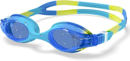 Aegend Swim Goggles for Kids | Anti-Fog Comfort Fit for Ages 3-8 - Perfect for Boys & Girls