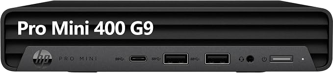 HP Pro Mini 400 G9 Desktop Computer, Intel i5-12500T, 16GB RAM, 512GB SSD | WiFi 6, Bluetooth 5.2, Windows 11 Pro, 2026 Mini PC Computer for Business & Office
