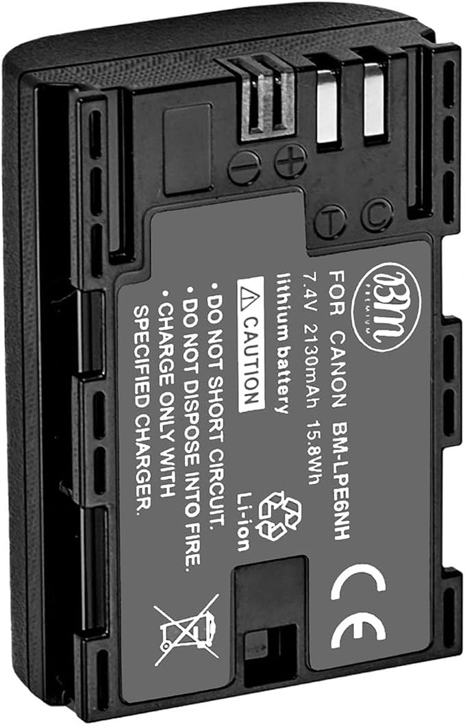 BM Premium LP-E6NH High Capacity Battery