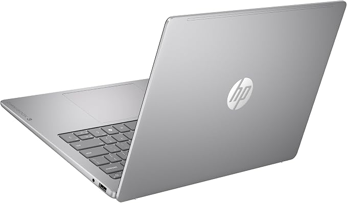 HP OmniBook 3 14 inch Next Gen AI PC, 2K Display, Snapdragon X X1-26-100, 16 GB RAM, 256 GB SSD, Qualcomm Adreno GPU, Windows 11 Home, Nouvelle Silver, 14-hz0288nr