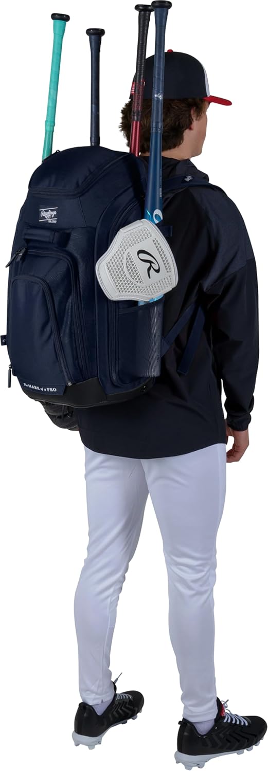 Rawlings LEGION 2.0 Player's Backpack - Versatile Baseball/Softball Gear | Multiple Styles Available
