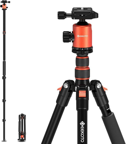 GEEKOTO 77’’ Tripod, Camera Tripod