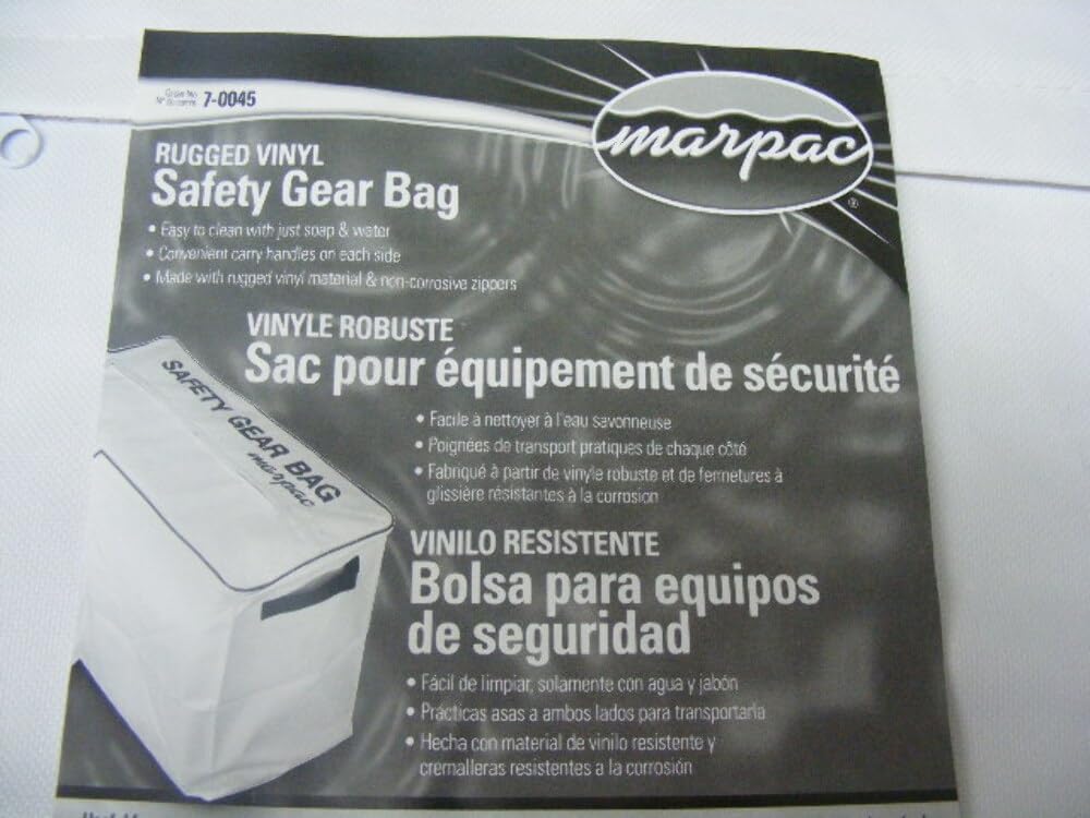 Skiennix Boat Safety Gear Bag - Durable Waterproof Design for Essential Marine Protection