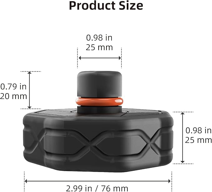 TCE Lifting Jack Pads for Tesla Model Y/S/3/X:Non-Slip Jack Pucks Tesla Accessories for Battery & Chassis Protection,4 Packs with a Storage Case,ATSLS001U