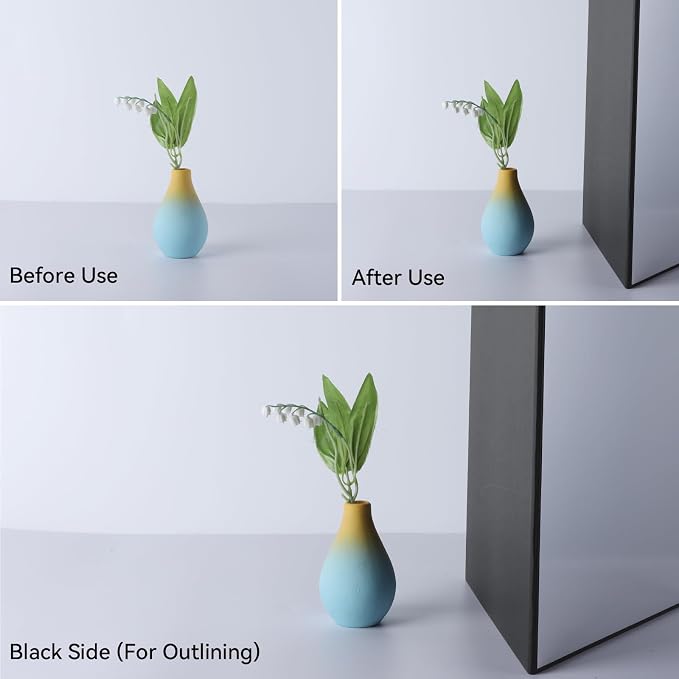 UTEBIT 3 in 1 Photography Reflector Cardboard, Product and Food Photo Shooting