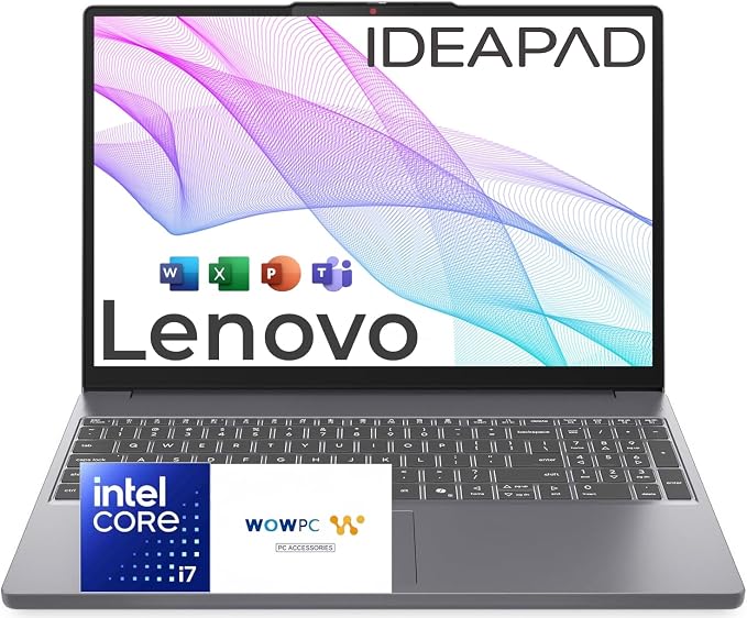 Lenovo IdeaPad Slim 3 Business Laptop | Intel Core i7-13620H Processor (10 Cores, Up to 4.9GHz) | 15.3″ WUXGA (1920 x 1200) IPS | 40GB DDR5 RAM | 2TB SSD | Numeric Keypad | Windows 11 | WiFi 6