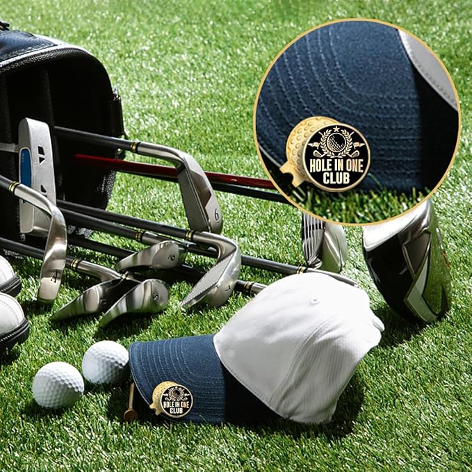 I Love Golf So Much Ball Marker with Magnetic Hat Clip, Funny Golf Accessories Gifts for Men Women, Novelty Birthday Gifts for Men Women Golfer Fan
