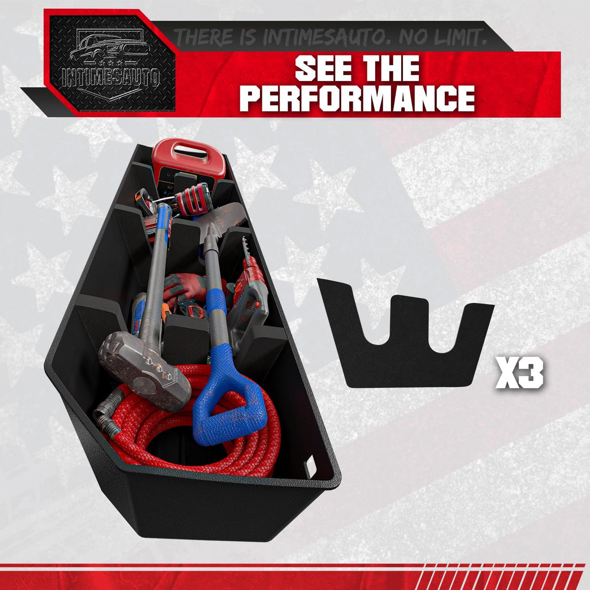 68-Liter Underseat Storage for 2015-2026 F-150 SuperCrew & 2017-2026 F-250/F-350 Super Duty – 3D Laser Scanned, Modular ABS Box