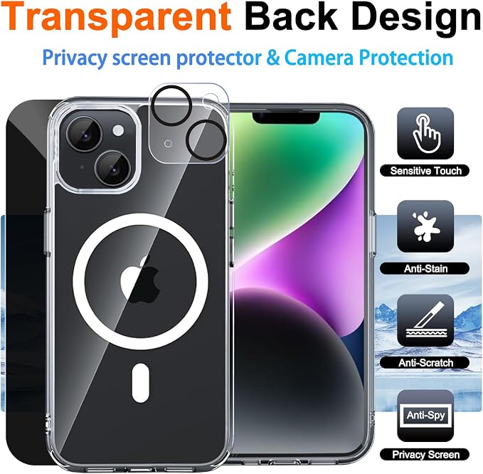 for iPhone 14 Plus Case Clear