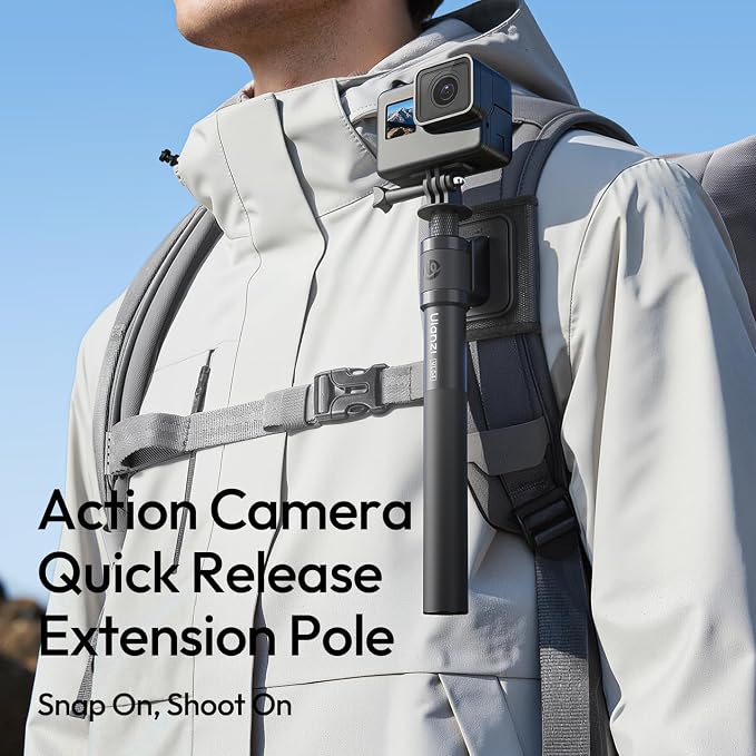 44.88" Invisible Selfie Stick for Insta360 X5/X4/X3/DJI Osmo 360