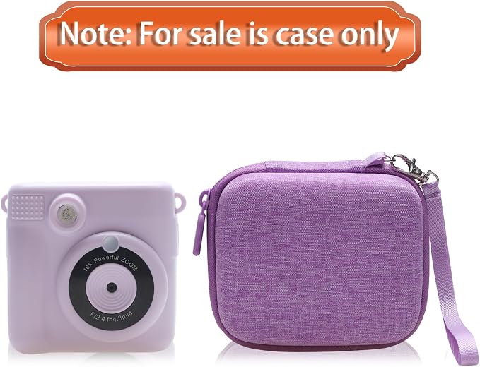 L LTGEM Kids Instant Print Camera Case Compatible