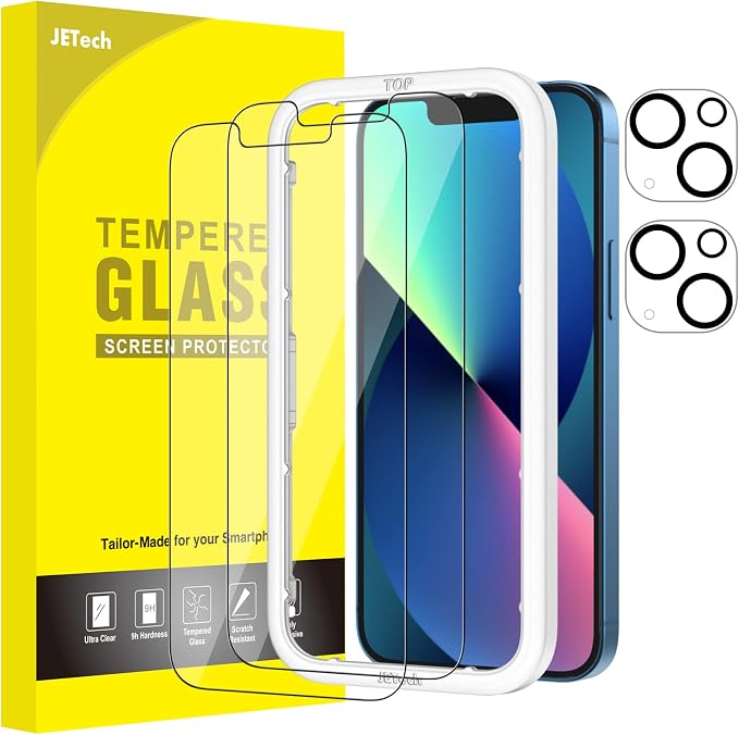 JETech Screen Protector for iPhone 13 mini 5.4-Inch
