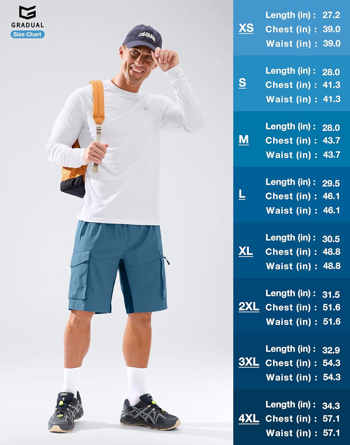 Skiennix Men's Long Sleeve Sun Protection Shirt - UPF 50+ | Lightweight & Comfortable