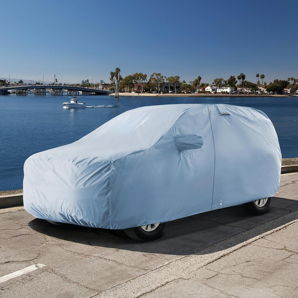 SUV Custom-Fit Car Cover for 2024-2026 Lexu s TX | Waterproof All Weather SUV Cover for UV, Rain, Snow, and Ice. Long-Lasting Quality, Suitable for Both Indoor and Outdoor Use.